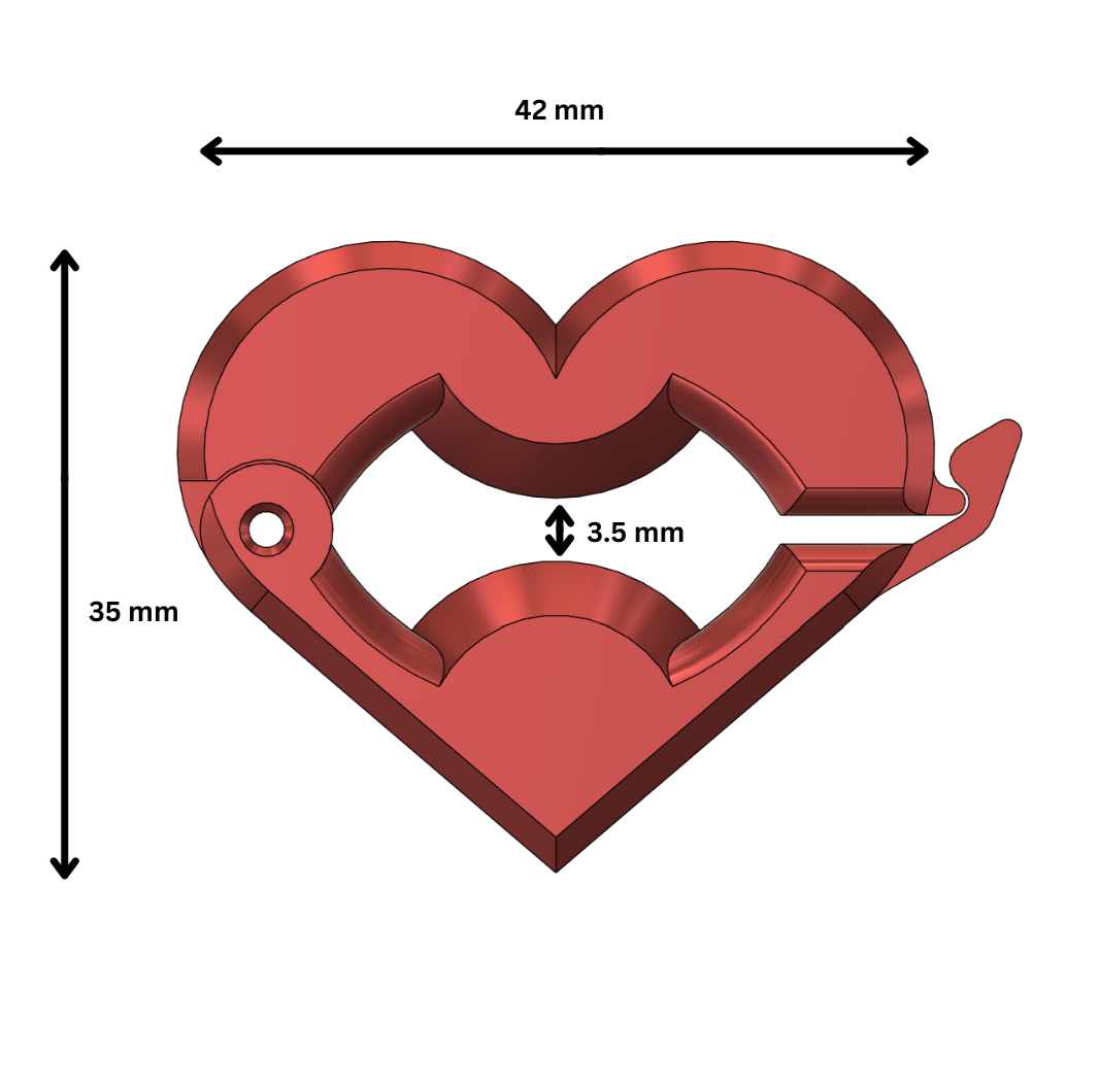 FILE ONLY - Heart Shaped Nipple Clamp