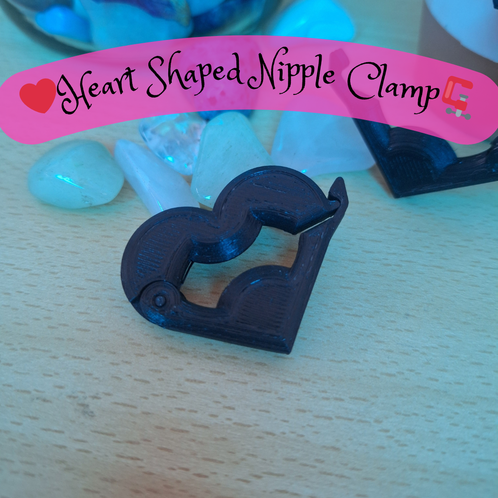 FILE ONLY - Heart Shaped Nipple Clamp